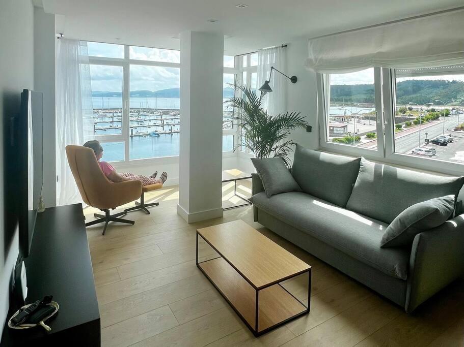 Malecon 47 Apartamento Reformado En Primera Linea Leilighet Muxia Eksteriør bilde